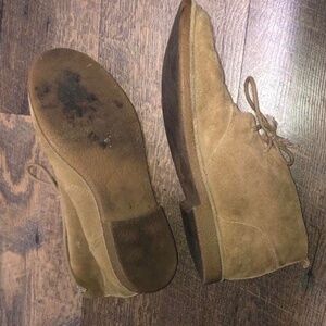 Suede well worn lucky brand lace up shoes women’s
